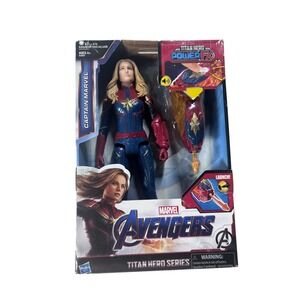 Marvel Avengers Captain Marvel Titan‎ Hero Power FX 11" Action Figure NEW